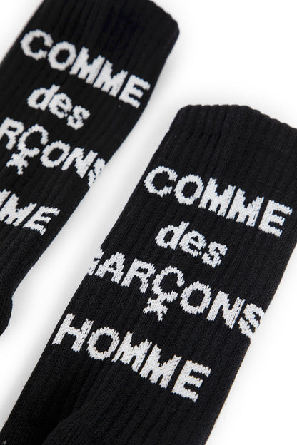 COMME DES GARCONS HOMME MAN BLACK SOCKS