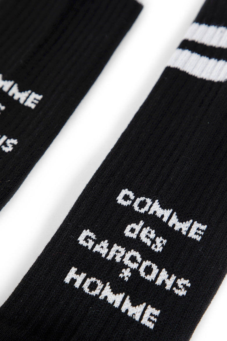 COMME DES GARCONS HOMME MAN BLACK SOCKS