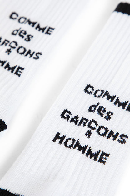 COMME DES GARCONS HOMME MAN WHITE SOCKS