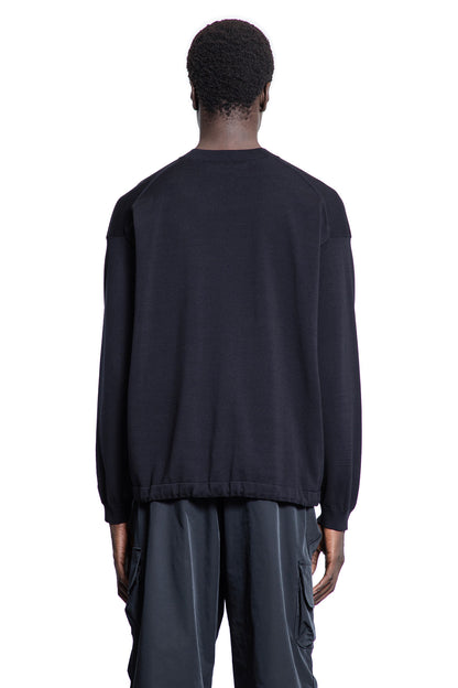 COMME DES GARCONS HOMME MAN BLACK SWEATSHIRTS