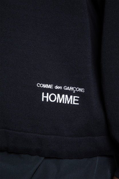 COMME DES GARCONS HOMME MAN BLACK SWEATSHIRTS