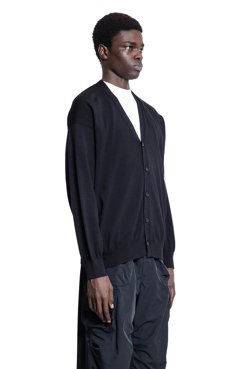 Cotton Logo Cardigan - Antonioli.eu
