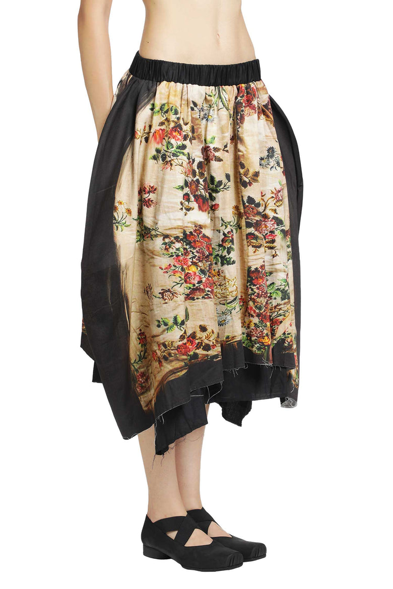 
              IA LONDON Margaret Gathered Midi Skirt woman
            