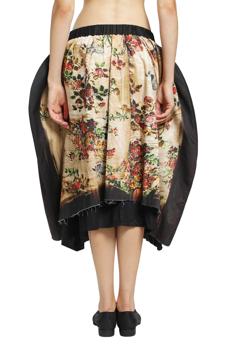 IA LONDON Margaret Gathered Midi Skirt woman
