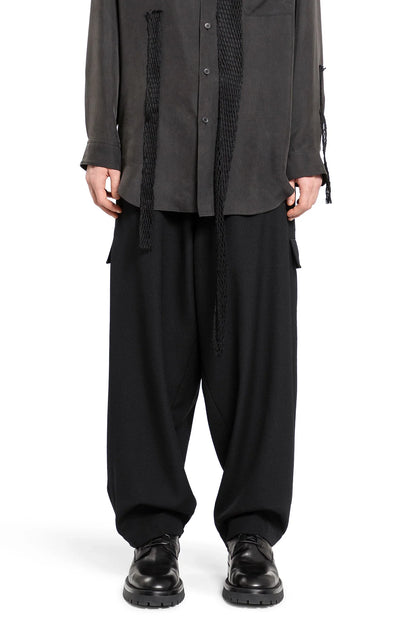 Antonioli YOHJI YAMAMOTO MAN BLACK TROUSERS