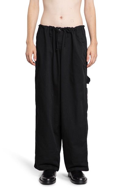 Antonioli YOHJI YAMAMOTO MAN BLACK TROUSERS