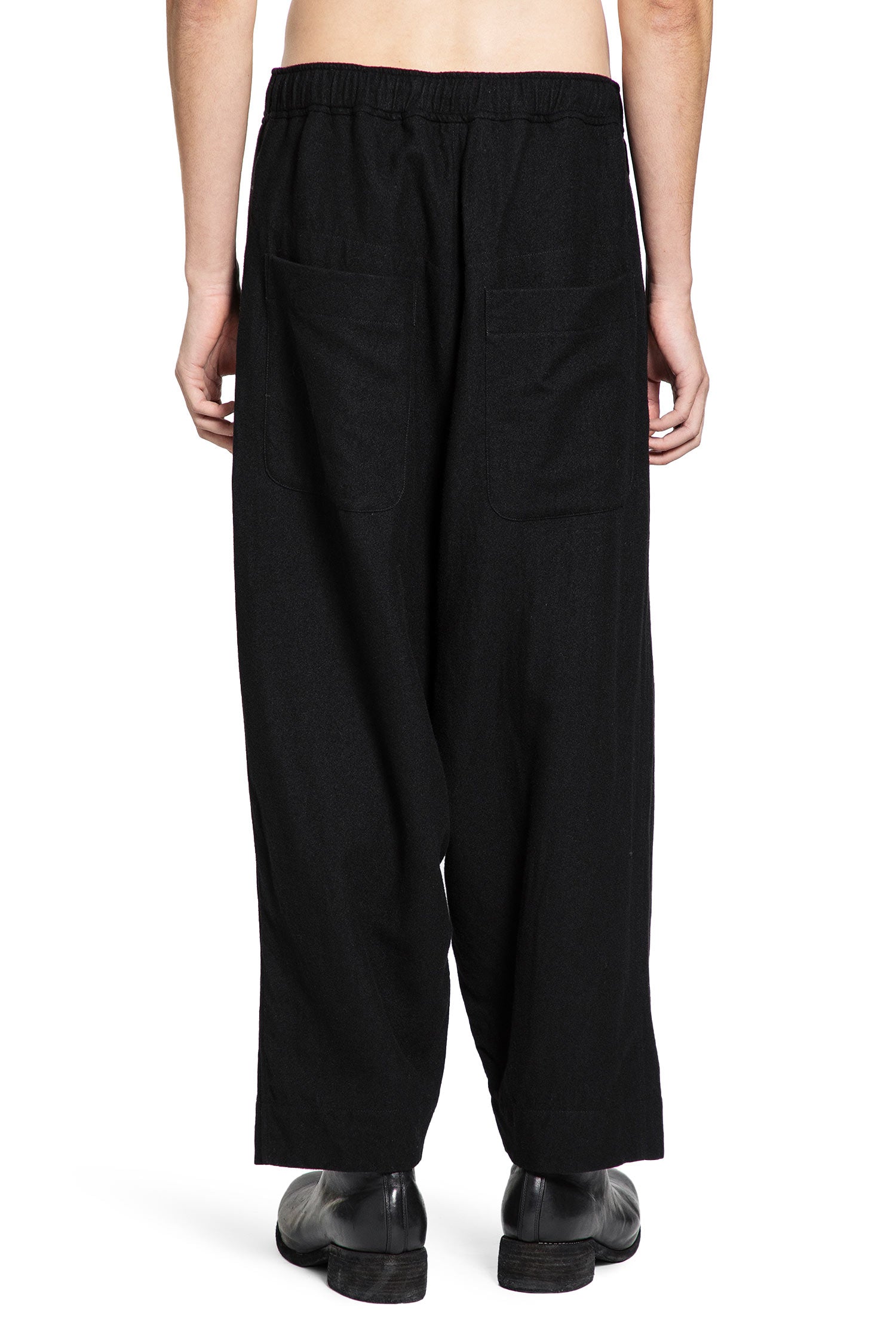 FORME D'EXPRESSION MAN BLACK TROUSERS