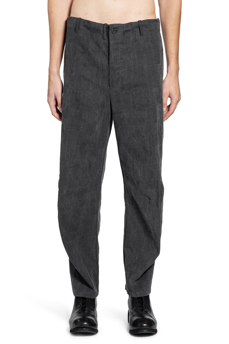 FORME D'EXPRESSION MAN BLACK TROUSERS