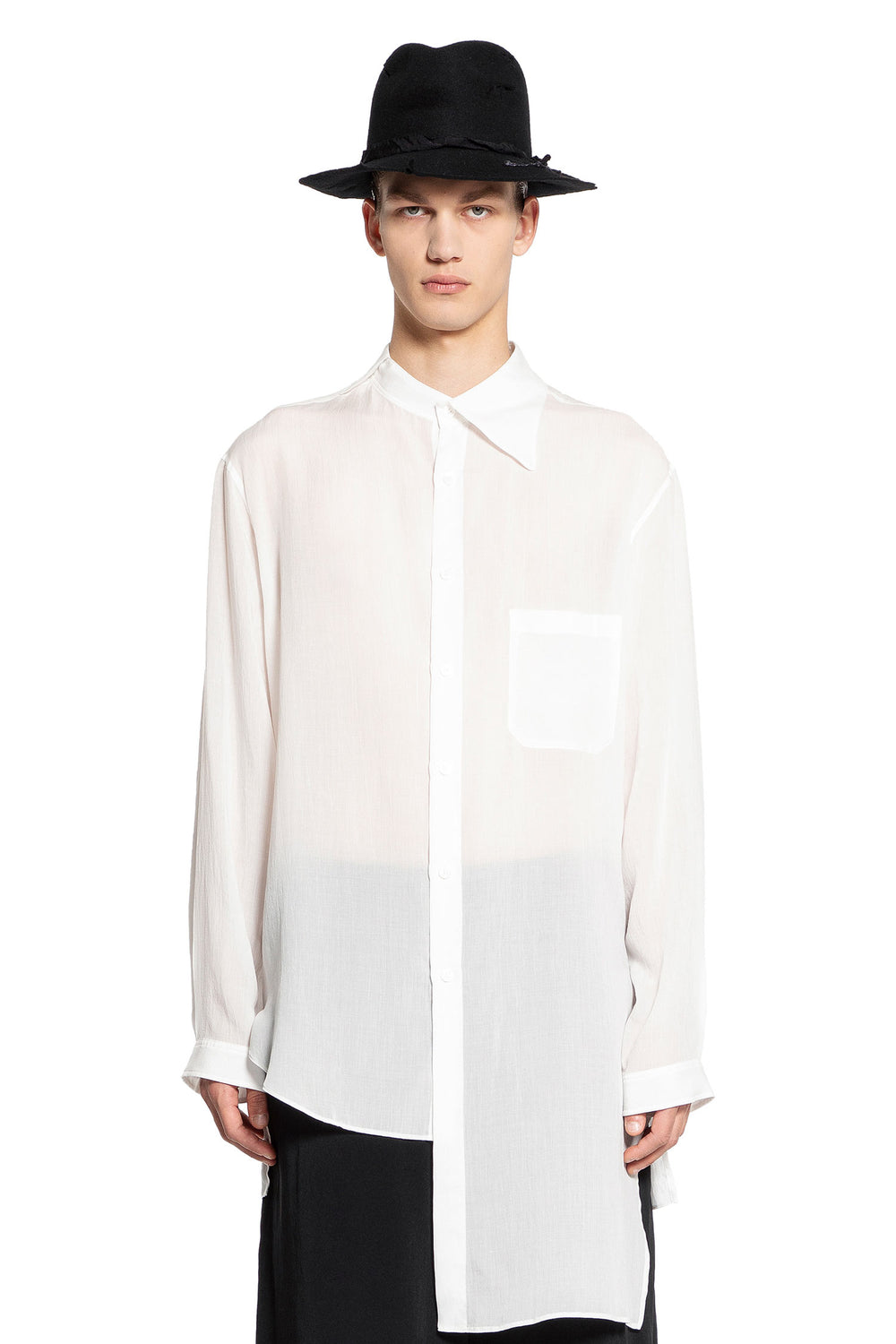 YOHJI YAMAMOTO MAN WHITE SHIRTS