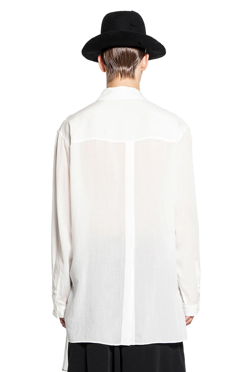 YOHJI YAMAMOTO MAN WHITE SHIRTS - Antonioli.eu