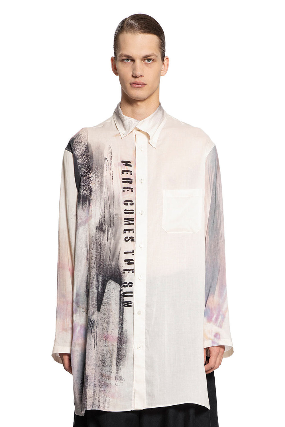 YOHJI YAMAMOTO MAN WHITE SHIRTS