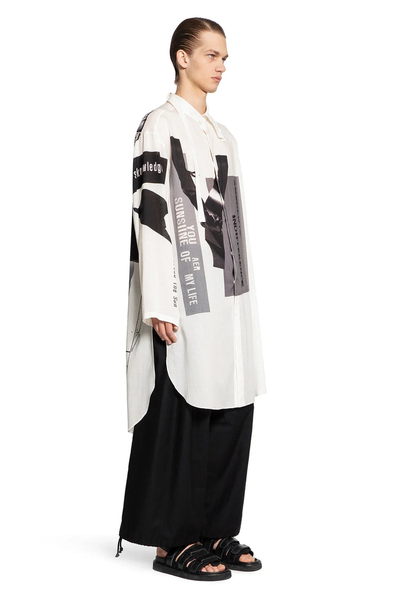 YOHJI YAMAMOTO MAN WHITE SHIRTS - Antonioli.eu
