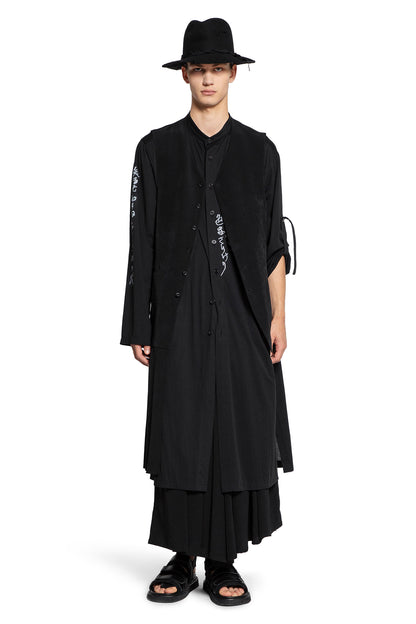 YOHJI YAMAMOTO MAN BLACK COATS