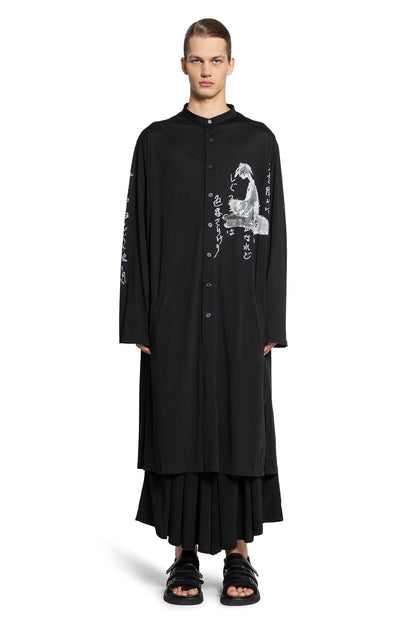 YOHJI YAMAMOTO MAN BLACK COATS