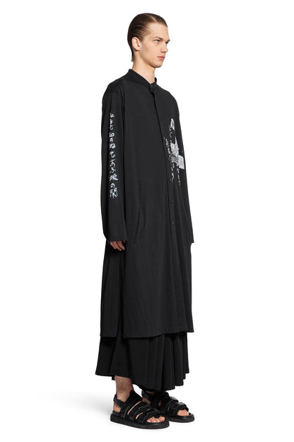 YOHJI YAMAMOTO MAN BLACK COATS