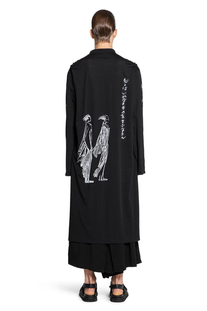 YOHJI YAMAMOTO MAN BLACK COATS