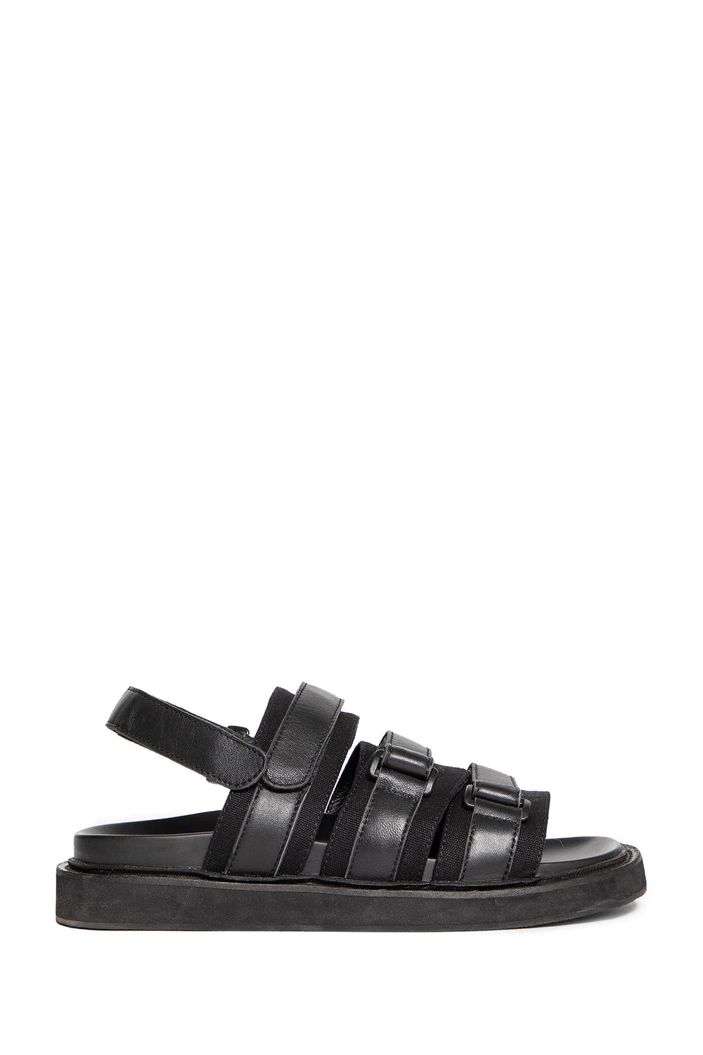 YOHJI YAMAMOTO MAN BLACK SANDALS & SLIDES