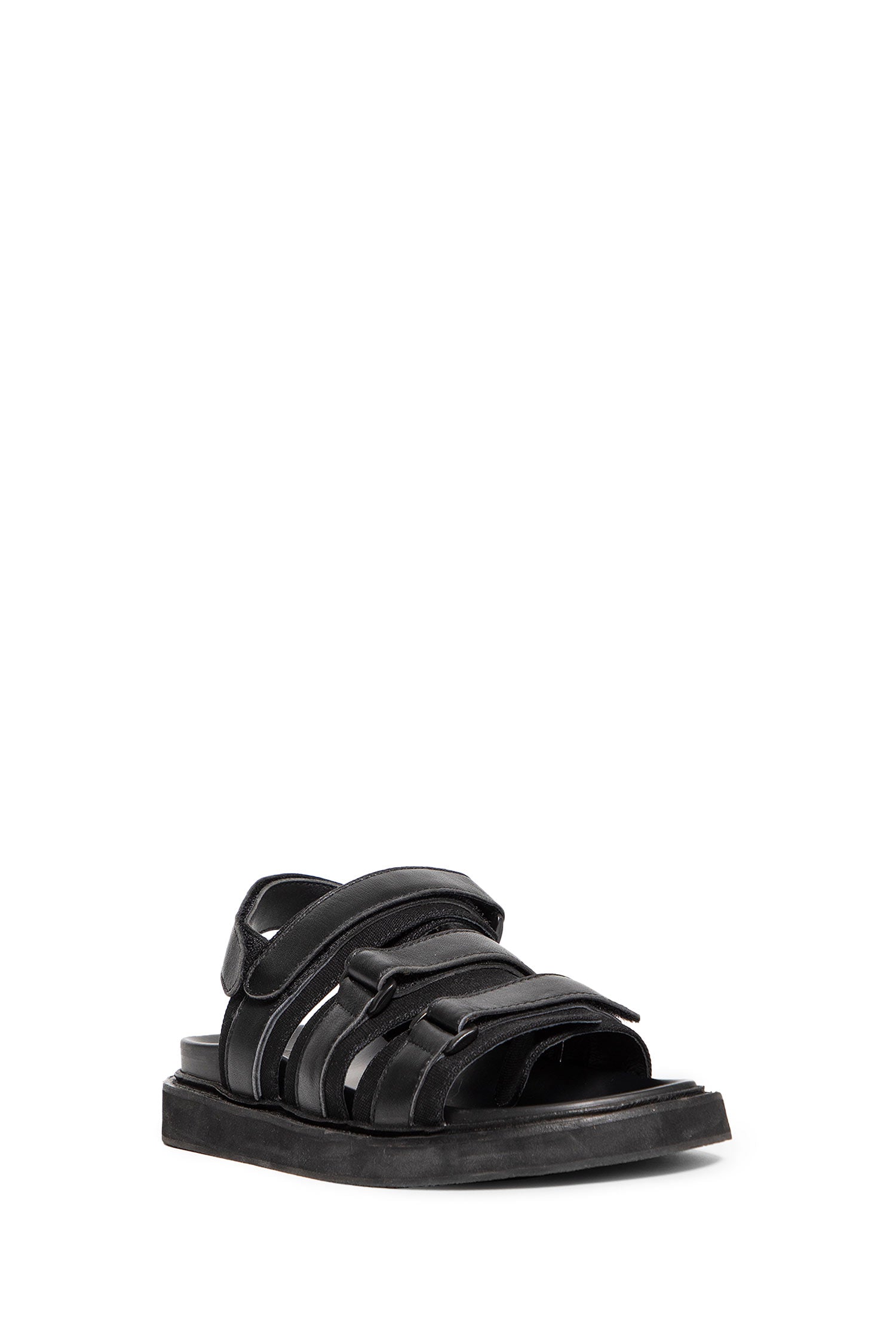 YOHJI YAMAMOTO MAN BLACK SANDALS & SLIDES