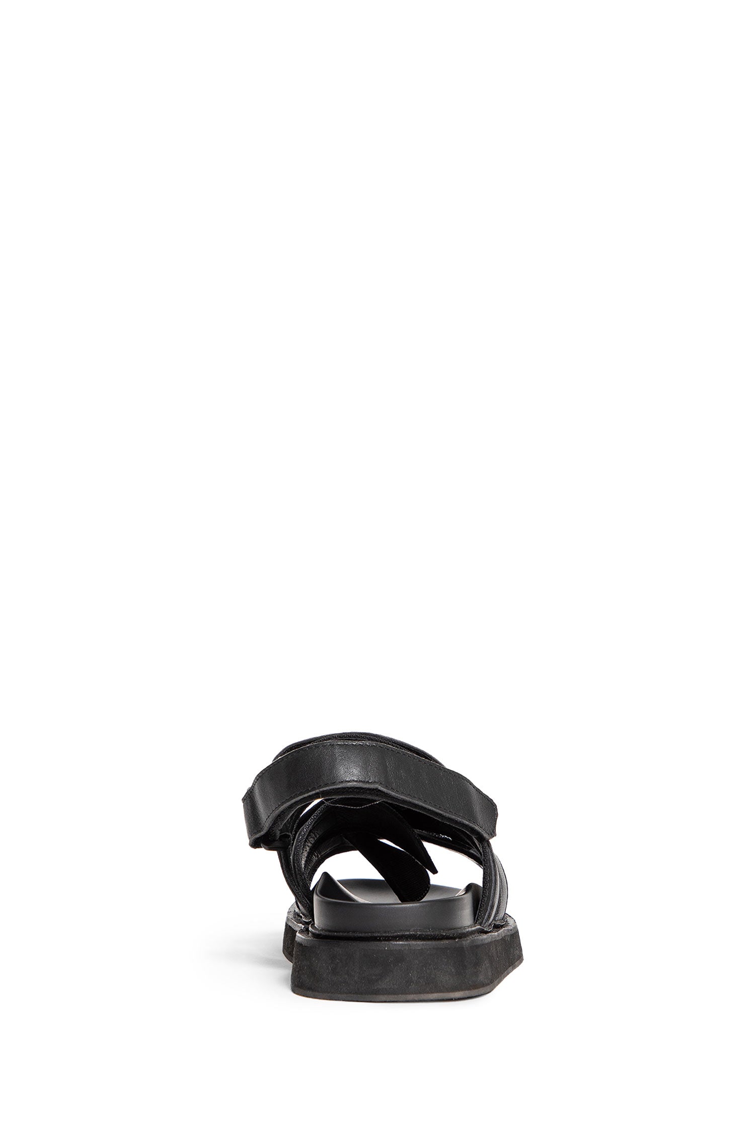 YOHJI YAMAMOTO MAN BLACK SANDALS & SLIDES