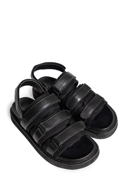 YOHJI YAMAMOTO MAN BLACK SANDALS & SLIDES