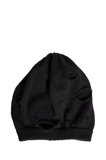 YOHJI YAMAMOTO MAN BLACK HATS