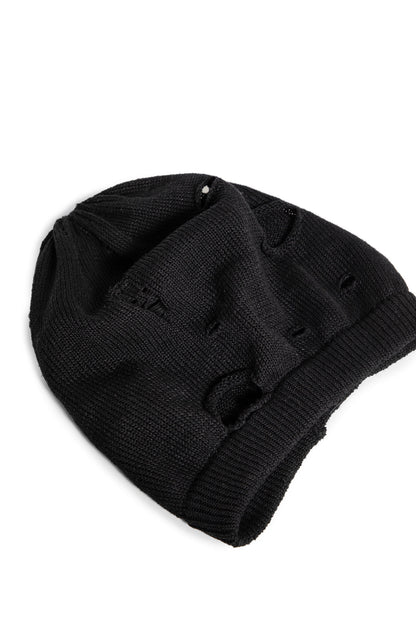 YOHJI YAMAMOTO MAN BLACK HATS