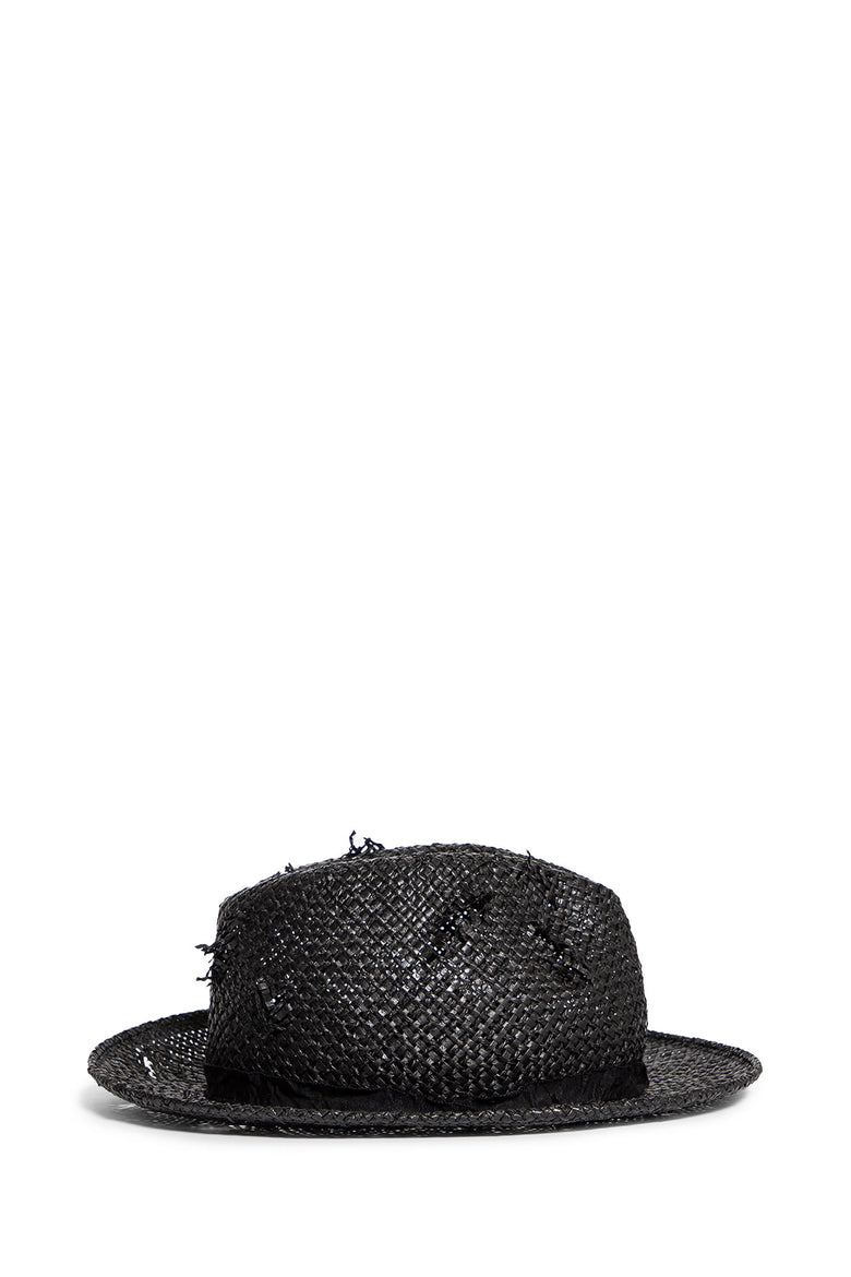 YOHJI YAMAMOTO MAN BLACK HATS