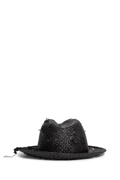 YOHJI YAMAMOTO MAN BLACK HATS