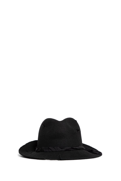 YOHJI YAMAMOTO MAN BLACK HATS