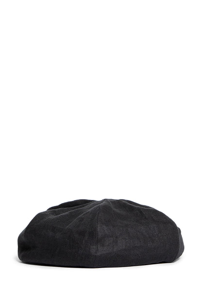 YOHJI YAMAMOTO MAN BLACK HATS