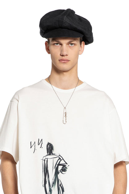 YOHJI YAMAMOTO MAN BLACK HATS