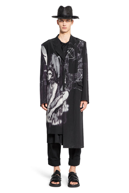 YOHJI YAMAMOTO MAN BLACK&WHITE COATS