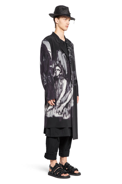 YOHJI YAMAMOTO MAN BLACK&WHITE COATS