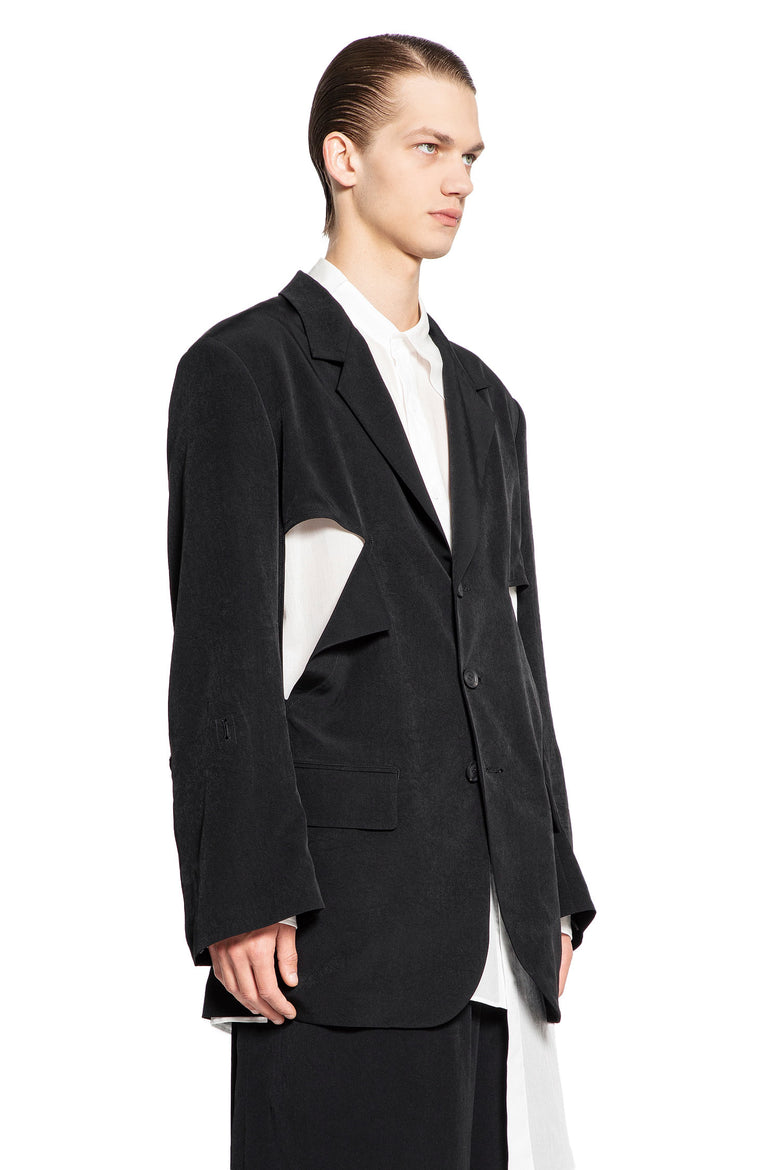 YOHJI YAMAMOTO MAN BLACK BLAZERS