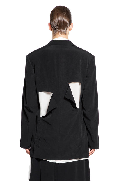 YOHJI YAMAMOTO MAN BLACK BLAZERS