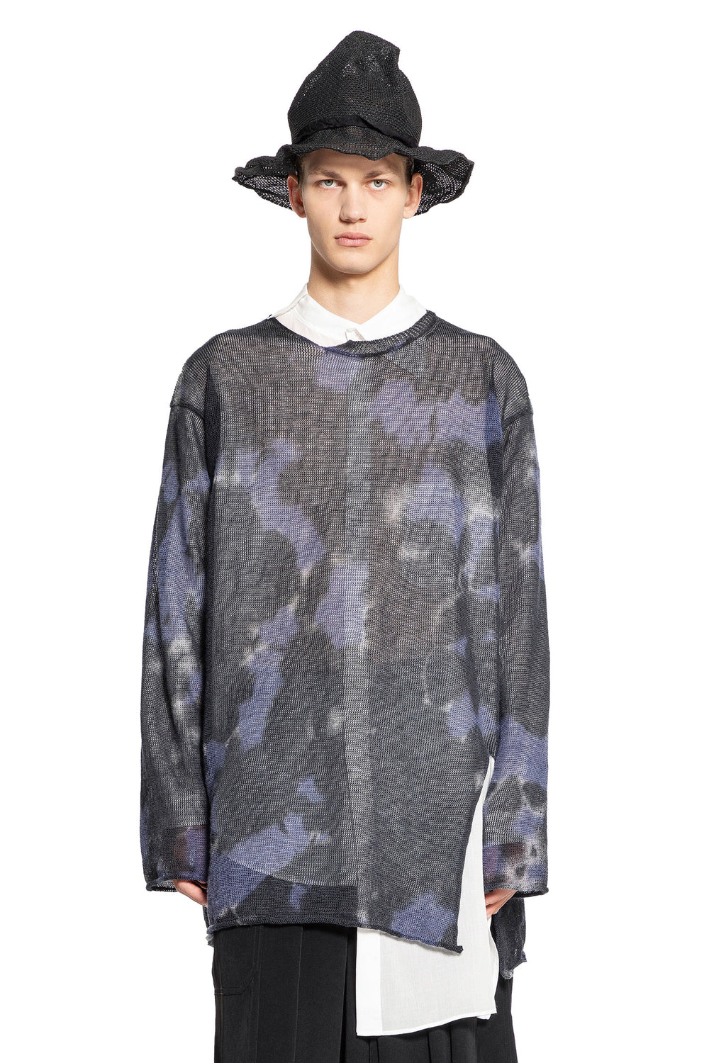 YOHJI YAMAMOTO MAN MULTICOLOR KNITWEAR