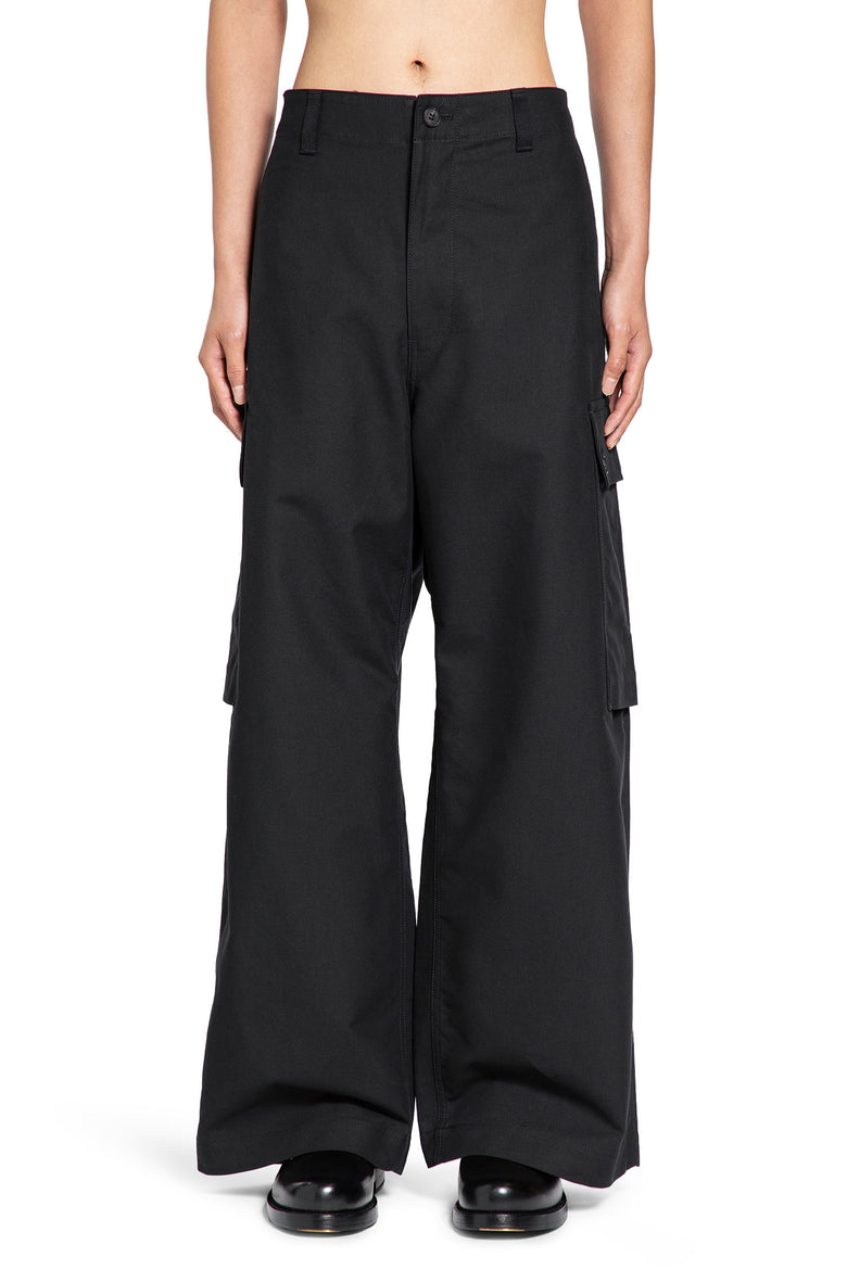 Wide Trousers in Cotton