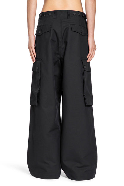 Wide Trousers in Cotton