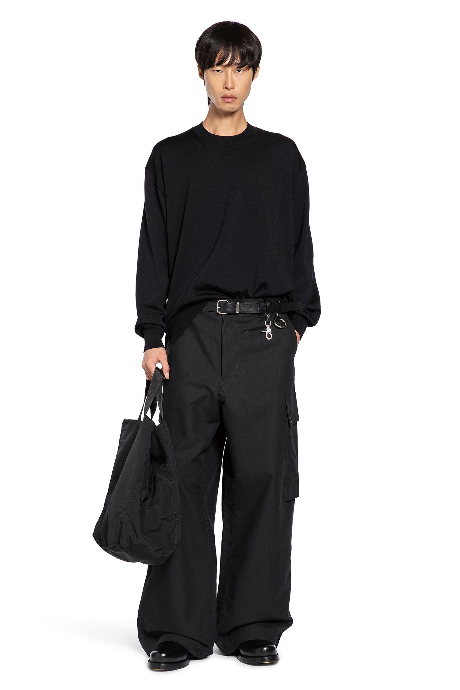 Wide Trousers in Cotton
