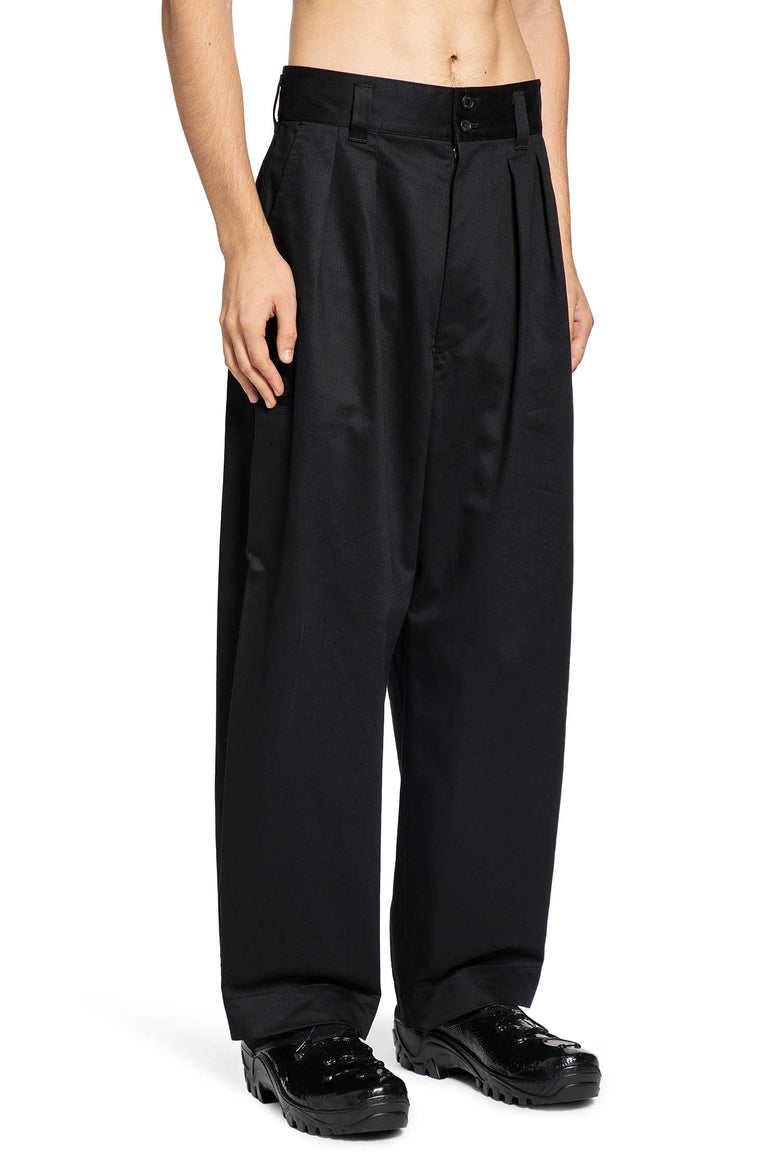 COMME DES GARCONS HOMME MAN BLACK TROUSERS