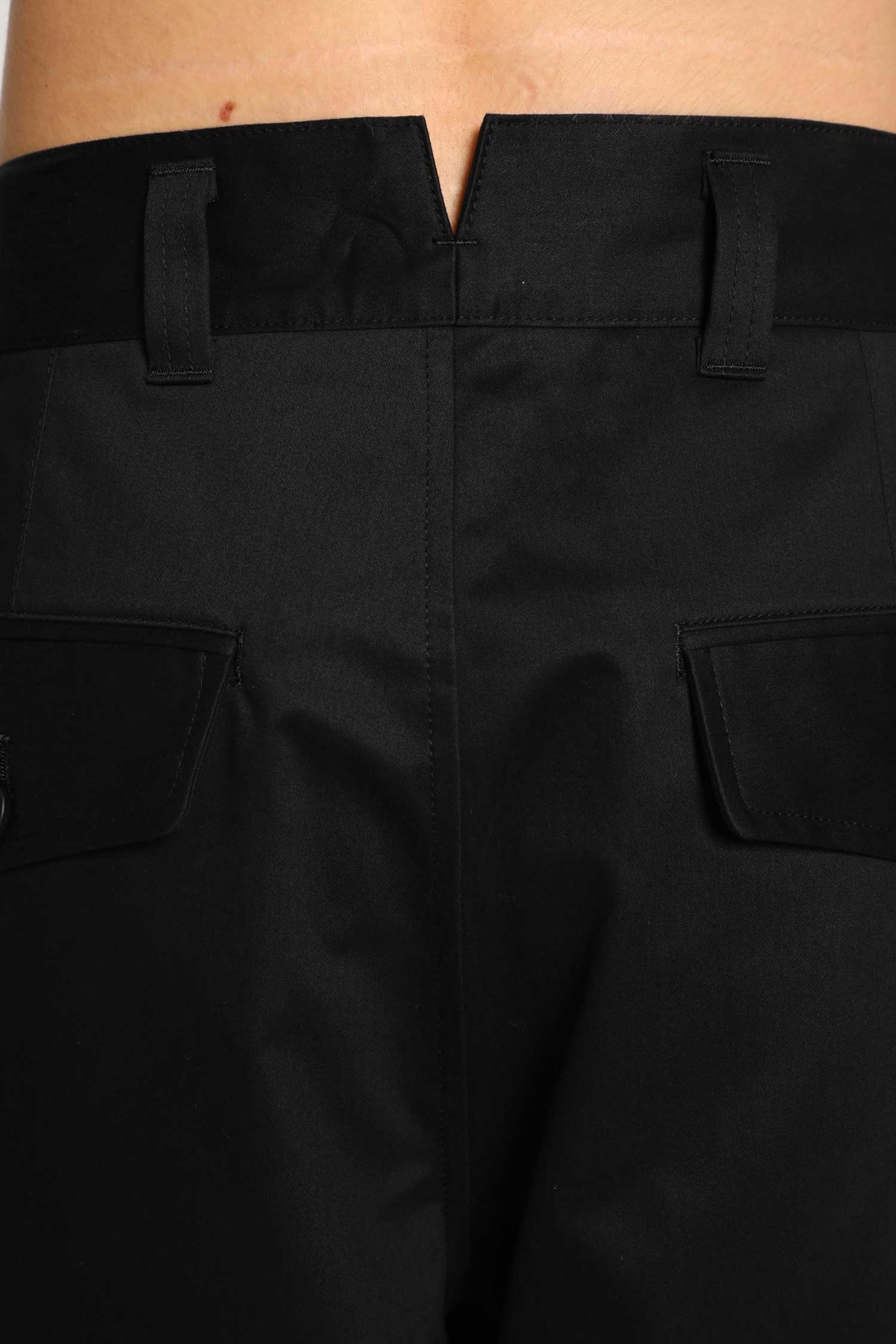COMME DES GARCONS HOMME MAN BLACK TROUSERS