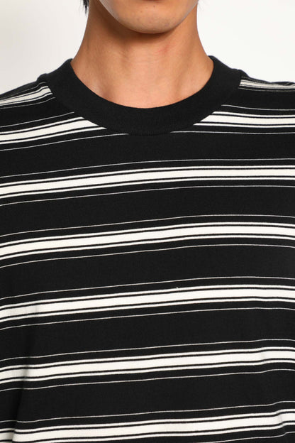 Striped T-Shirt in Jersey