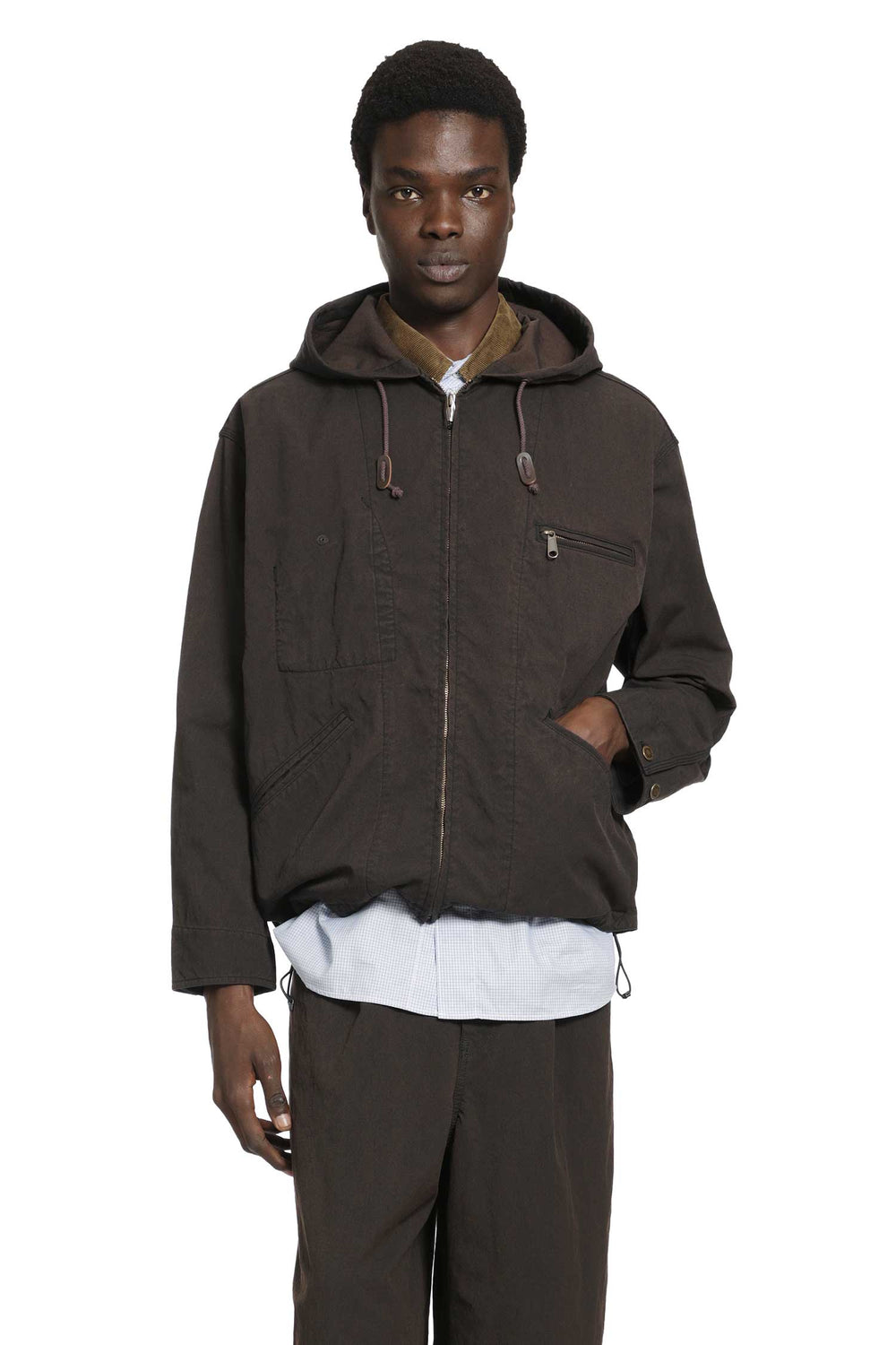 COMME DES GARCONS HOMME Cotton Canvas Windbreaker man