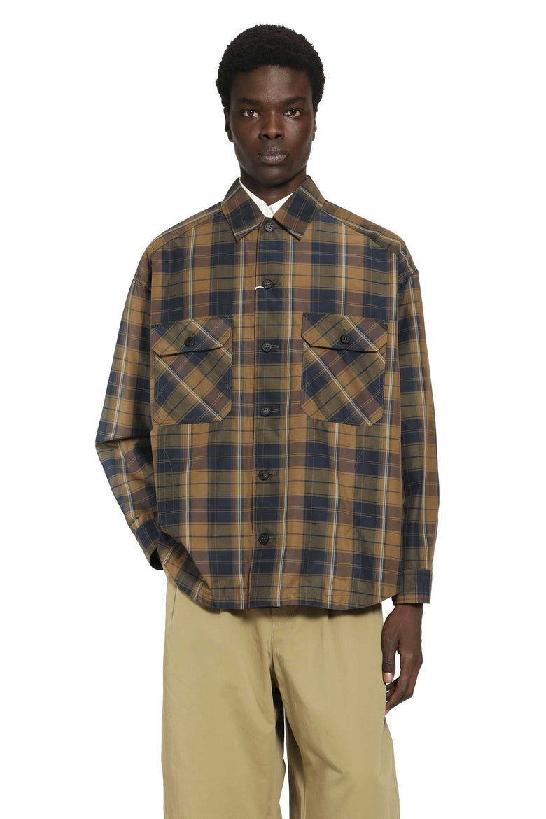 COMME DES GARCONS HOMME Cotton Poly Check Shirt man