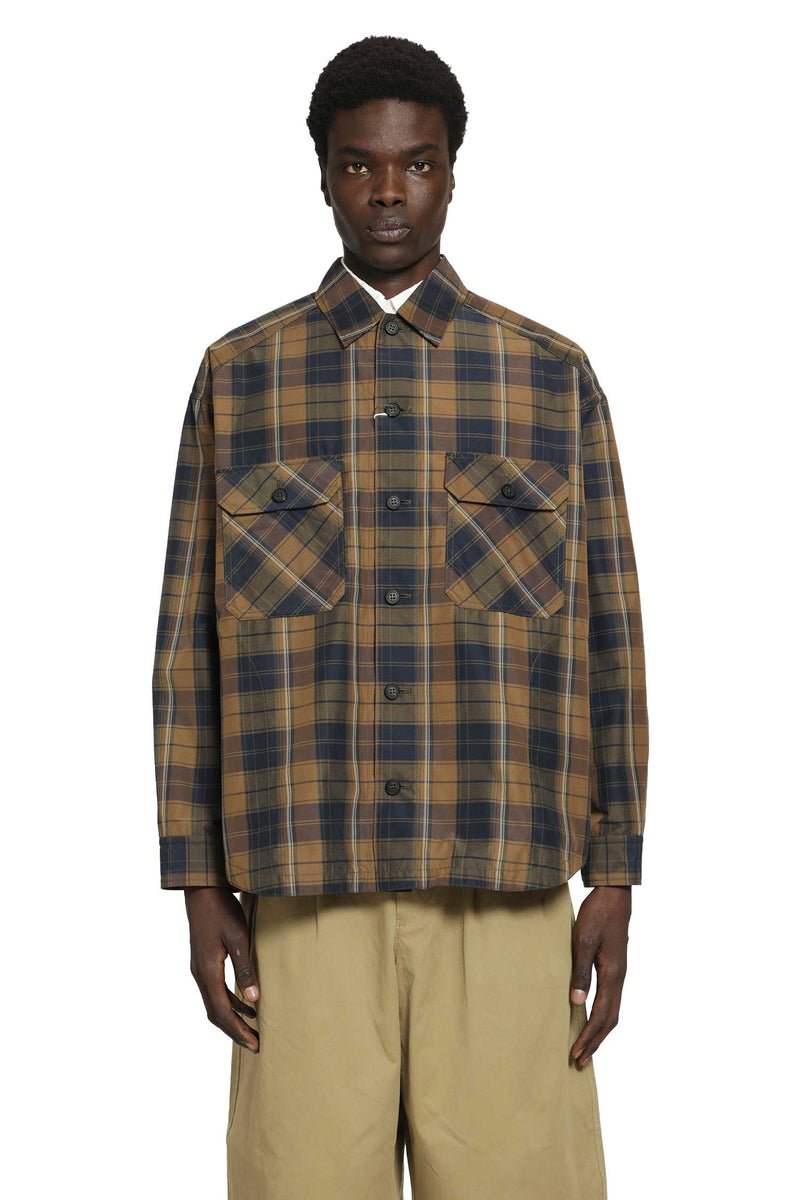 COMME DES GARCONS HOMME Cotton Poly Check Shirt man