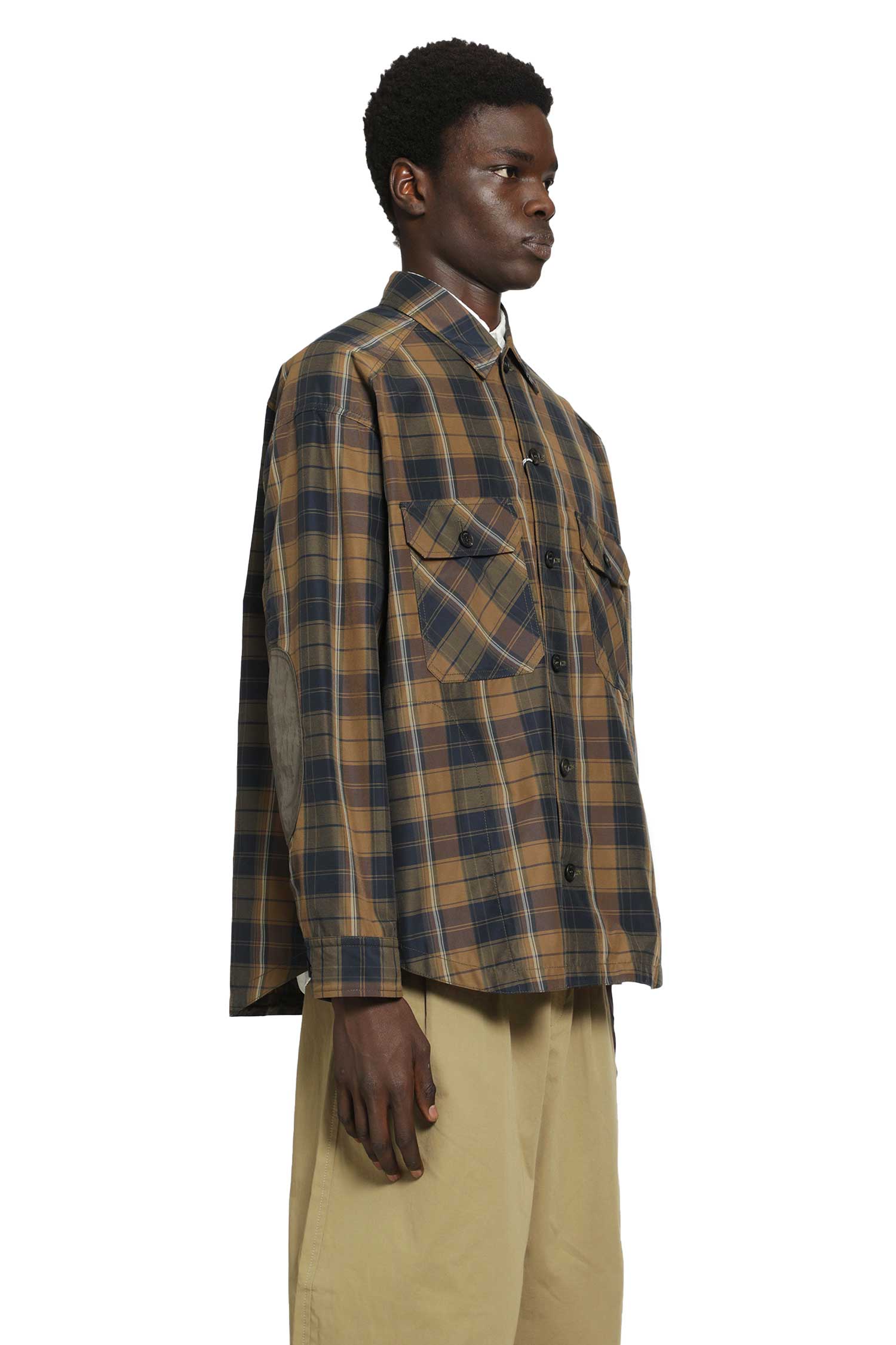 Cotton Poly Check Shirt