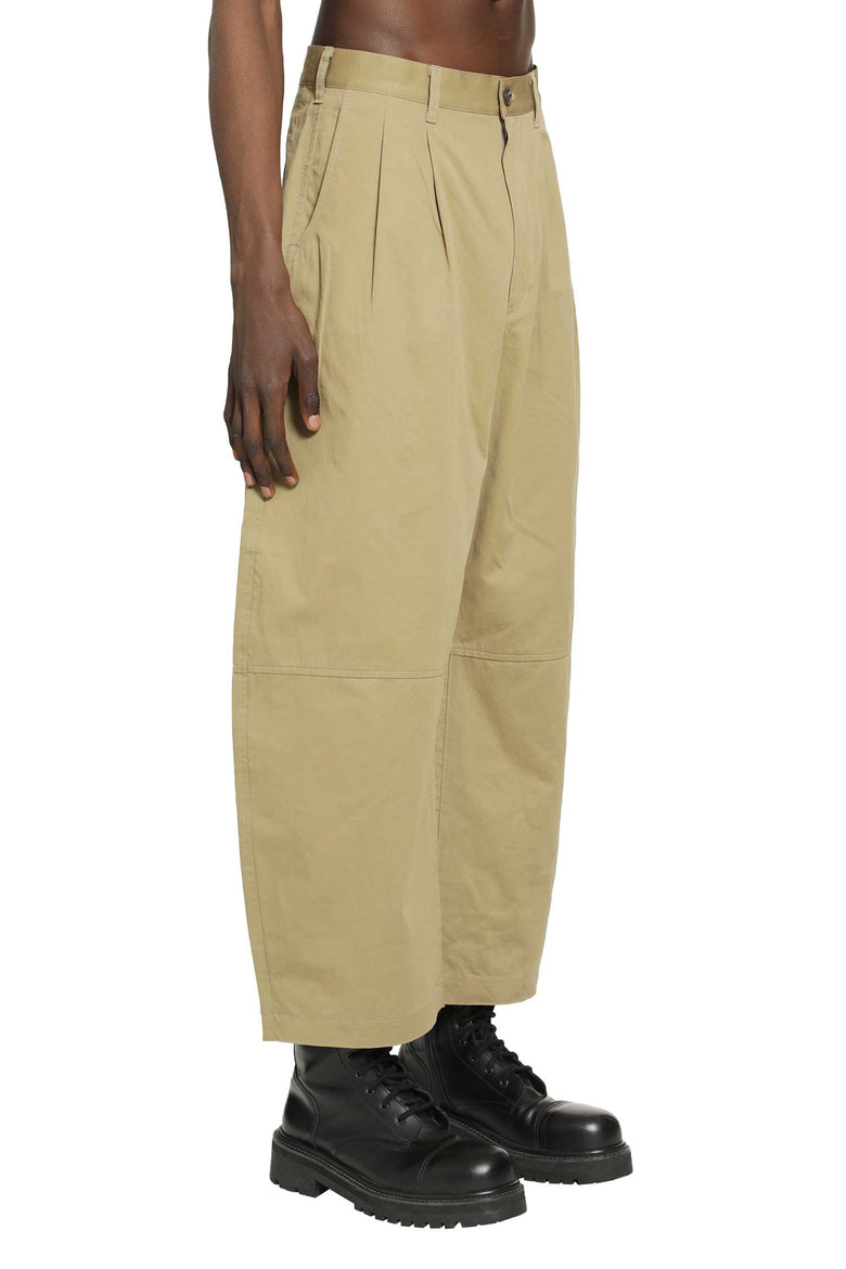 
              COMME DES GARCONS HOMME Curved Cotton Linen Chinos man
            