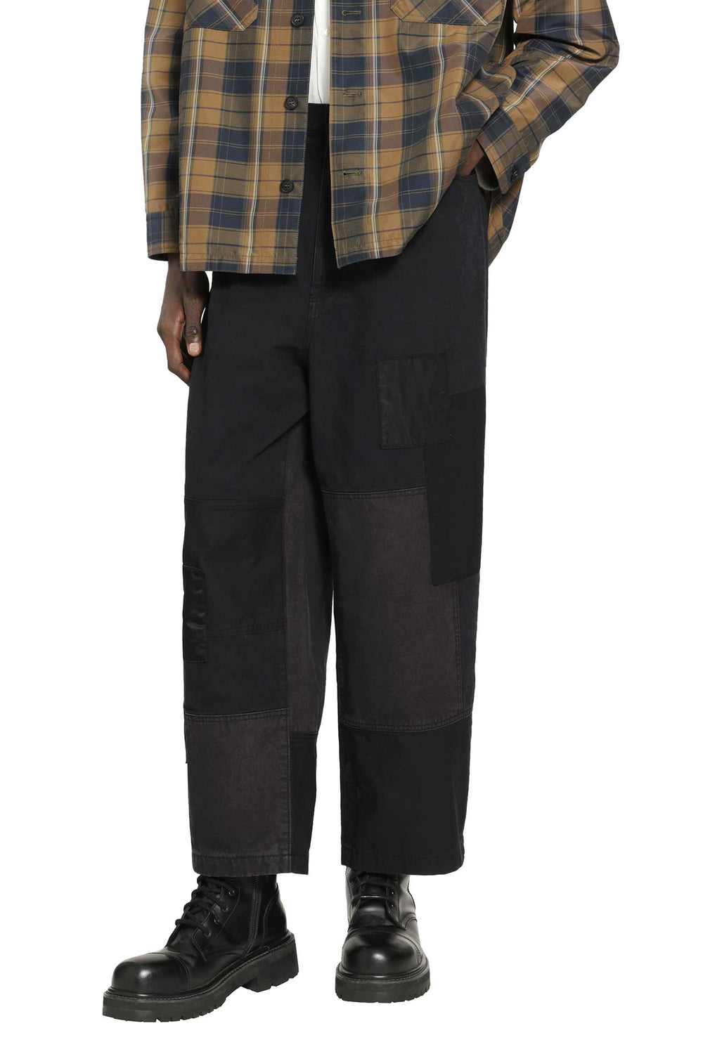 COMME DES GARCONS HOMME Spliced Canvas Trousers man