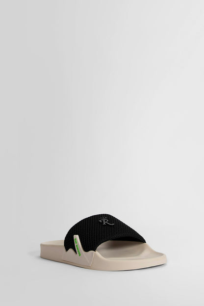 RAF SIMONS MAN BLACK&WHITE SANDALS & SLIDES