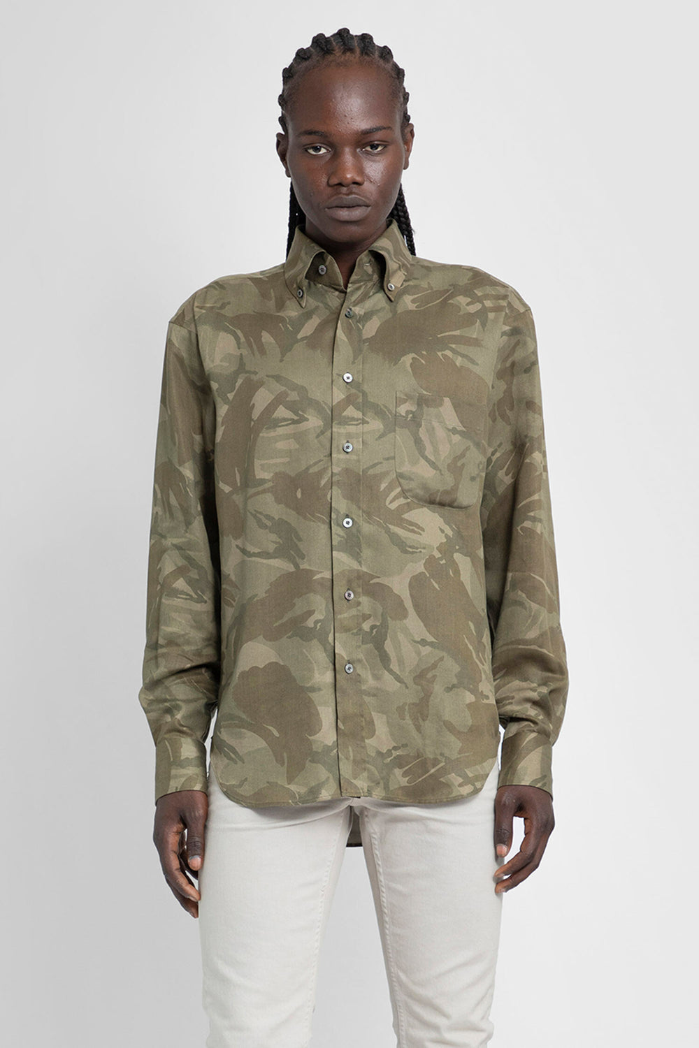 TOM FORD MAN GREEN SHIRTS